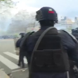 Nueva explosión de violencia en la décima jornada de huelga en Francia