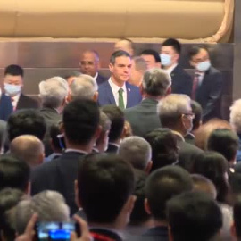 Sánchez denuncia en el Foro de Borao la "brutal e ilegal" invasión rusa de Ucrania