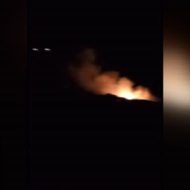 Incendio forestal en Ávila entre Navas del Marqués y Peguerinos