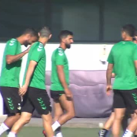 El Betis se prepara para visitar el Metropolitano  