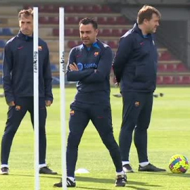Xavi Hernández ya trabaja con los internacionales