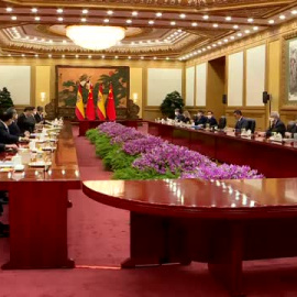 Pedro Sánchez y Xi Jinping se reúnen en China