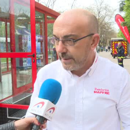 Simulacros a pie de calle para evitar incendios domésticos