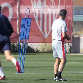 El Sevilla de Mendilibar ultima detalles de cara al partido de Viernes Santo ante el Celta