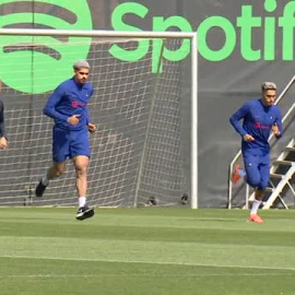 El FC Barcelona empieza a preparar el partido de Liga del lunes ante el Girona