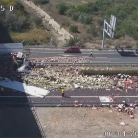 Accidentes y complican la operación salida en la Comunidad Valenciana en Cataluña