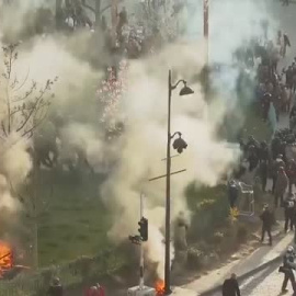 Más de 20 detenidos en una nueva jornada de protestas en Francia 