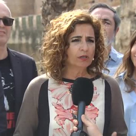 María Jesús Montero: "El PP se ha apuntado al catastrofismo indocumentado"