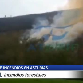 Cerco a los autores del fuego en Asturias 