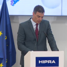 Pedro Sánchez anuncia la compra de vacunas de Hipra por 31 millones
