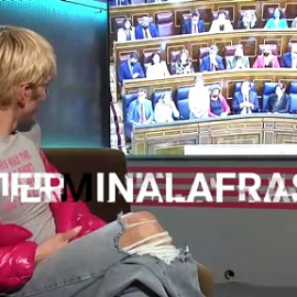 Samantha Hudson completa las frases de algunos políticos