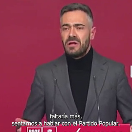 Felipe Sicilia (PSOE): "Nosotros no vamos a apoyar a un Gobierno manchado por la corrupción"