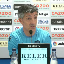 Alguacil sobre el derbi vasco: "Es el partido más importante. Da igual en el momento en el que estemos los dos equipos"