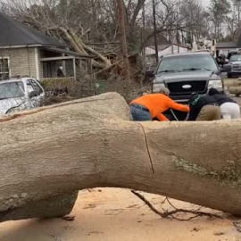 EEUU declara zona catastrófica los estados de California y Alabama por el fuerte temporal