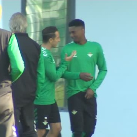 Primer entrenamiento de Abner Vinícius con el Betis