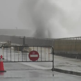 La borrasca Gerard pone en máxima alerta al país Vasco