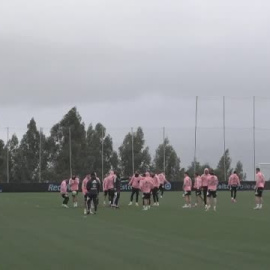 El Celta prepara el partido de Liga de este viernes ante el Real Mallorca
