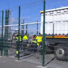 El puerto de Valencia hace el primer llenado de su hidrogenera