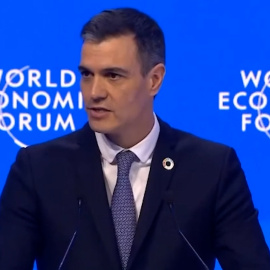 Pedro Sánchez en Davos: "¿Cómo pedimos a los ciudadanos que aguanten la inflación mientras hay empresas que pagan cero impuestos?"