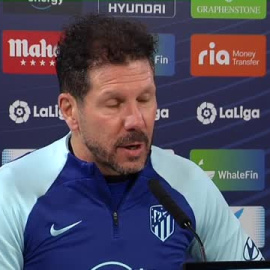 Simeone sobre el Levante: "Es un buen equipo. Llevaremos el partido donde creemos que podemos hacer daño"