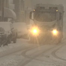 Previsión de nevadas en Navarra y en casi toda la mitad norte porque la cota seguirá bajando en las próximas horas