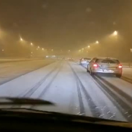 La nieve llega a varias ciudades castellanas y a la sierra madrileña