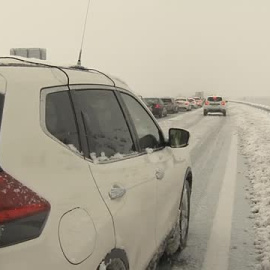 El temporal provoca restricciones en 400 kilómetros de la red principal de carreteras