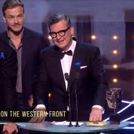 La alemana "Sin novedad en el frente" se convierte en la gran triunfadora de los Bafta 2023