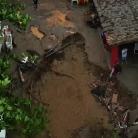 Las fuertes lluvias dejan 36 muertos en Brasil