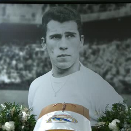 El madridismo se despide de Amancio Amaro  