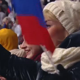 Putin describe como "heroicas" a sus tropas en un concierto patriótico