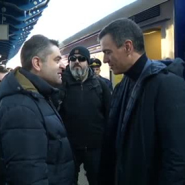 Visita sorpresa de Pedro Sánchez a Ucrania