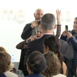 Los reyes inauguran la feria ARCO 