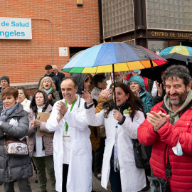 "Vamos a seguir poniendo carteles": así han sido las movilizaciones en los centros de salud de Madrid