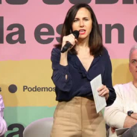 Ione Belarra defiende el derecho constitucional a la vivienda: "Una casa no son 4 paredes con las que especular"