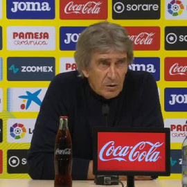 Pellegrini: "Lo valoro como un buen punto"  
