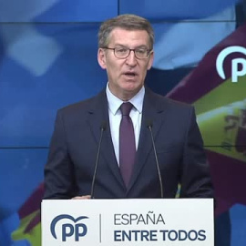 Feijóo asegura que el PP se abstendrá en la moción de censura de Vox para no ofrecerle a Sánchez una victoria parlamentaria