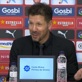Simeone: "Últimamente veo que otros equipos valoran mucho el 1-0"