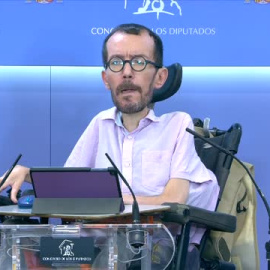 Echenique sobre la Ley Mordaza: "El PSOE no ha querido hacer un último esfuerzo"
