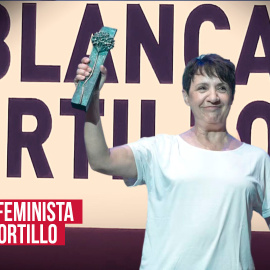 El discurso feminista de Blanca Portillo en vaqueros y camiseta