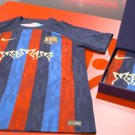 Motomami de Rosalía, en las camisetas del Barça para el clásico del domingo