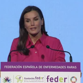 La Reina acude a un acto en Santiago por el Día Mundial de las Enfermedades Raras