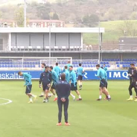 Alguacil: "De momento estamos cuartos y esta jornada y la siguiente vamos a pelear por Champions"