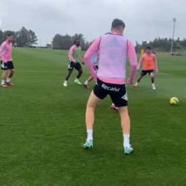 El Celta sigue preparando el partido del domingo a las 14:00 horas en Balaídos ante el Almería