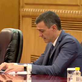 Sánchez ofrece a España como país fiable para buscar la paz y recibir inversión