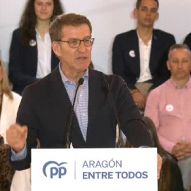 Feijóo sobre 'Sumar': "Cambian los nombres pero siempre son los mismos"