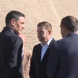 Sánchez visita las obras del túnel de la B-40 entre las localidades de Abrera y Viladecavalls