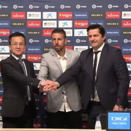 El Espanyol presenta a Luis García como su nuevo entrenador para lo que resta de temporada y la próxima