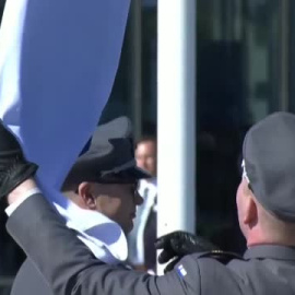 Albares acude al acto de izado de la bandera de Finlandia en la sede de la OTAN