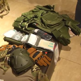 Ucranianos compran en España material de defensa para sus compatriotas